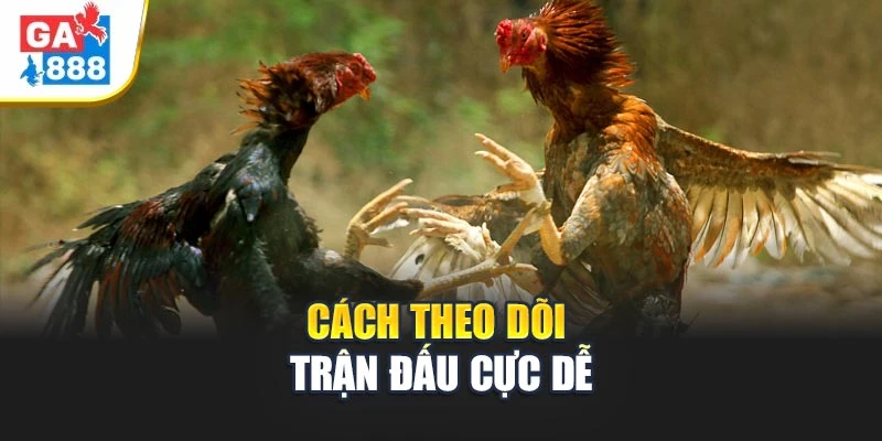 Cách theo dõi trận đấu cực dễ Cách theo dõi trận đấu cực dễ