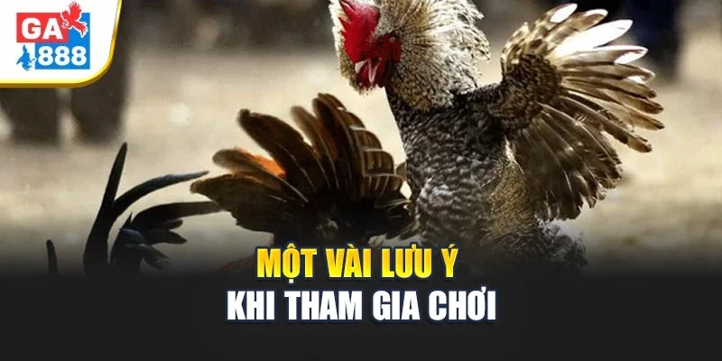 Một vài lưu ý khi bạn tham gia chơi Một vài lưu ý khi bạn tham gia chơi