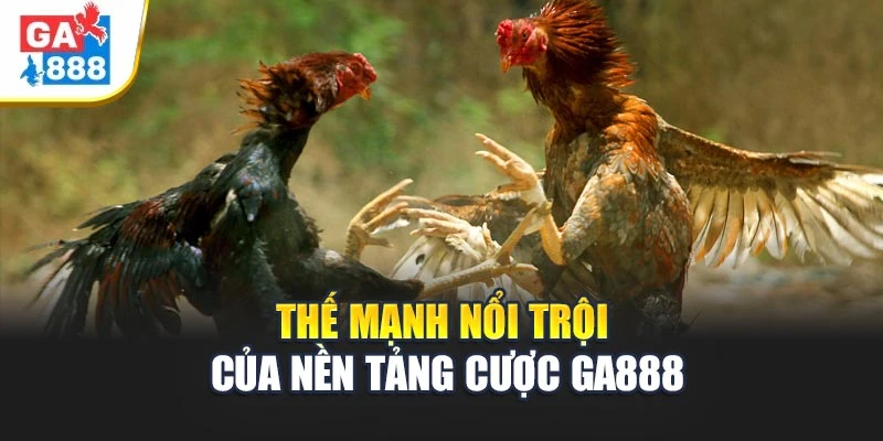 Thế mạnh nổi trội của nền tảng cược GA888 Thế mạnh nổi trội của nền tảng cược GA888